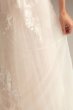 Shirred Embroidered Poem Plus Size Wedding Dress 8MS251203