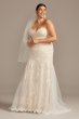 Layered Lace Plus Size Mermaid Wedding Dress Collection 9WG3988