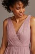 Tank Pleated Soft Net Bridesmaid Dress F20110