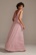 Tank Pleated Soft Net Bridesmaid Dress F20110