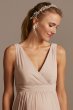 Pleated Tank Chiffon Maternity Bridesmaid Dress F20166