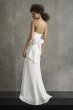 Pleated Bow Wedding Dress VW351558