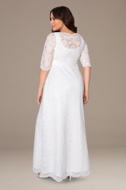Sweet Serenity Plus Size A-Line Wedding Gown 13170936