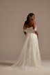 Removable Sleeve and Train Tall Plus Wedding Dress 4XL9LSSWG881