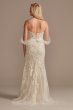 Detachable Sleeves and Train Tulle Wedding Dress LSSWG881