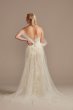 Removable Sleeves and Train Bodysuit Wedding Dress MBSWG881