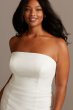Strapless Button Back Plus Size Wedding Dress Collection 9WG3995