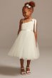 One Shoulder Lace and Tulle Flower Girl Dress OP270