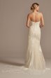 Scroll and Lace Mermaid Petite Wedding Dress 7CWG878