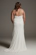 Sequin Lace Plus Slip Wedding Dress 8VW351567