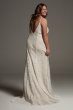 Floral Lace Plus Slip Wedding Dress 8VW351643