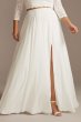 Chiffon Plus Size Wedding Separates Circle Skirt 9DS150827