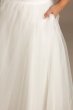 Tulle Plus Size Wedding Separates Midi Skirt 9DS150831