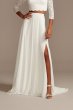 Chiffon Plus Size Wedding Separates Circle Skirt DS150827