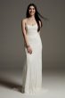 Wedding Dress Sequin Lace Slip Wedding Dress VW351567