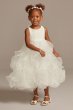 Organza Ruffle Skirt Flower Girl Dress WG1407