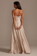 One Shoulder Satin A-Line Bridesmaid Dress F20135