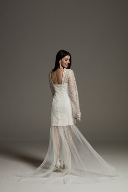 Elle: Strapless Sweetheart Bridal Dress KL-300166