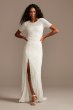 Sequin Beaded Illusion Wedding Separates Top WGIN0856
