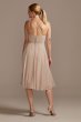 Spaghetti Strap Chiffon Short Bridesmaid Dress F20240