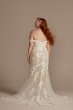 Tall Plus Embellished Lace Swag Wedding Dress 4XL9LSSWG899