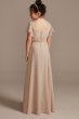 Flutter Sleeve Full Skirt Junior Bridesmaid Dress Bridal JB9917