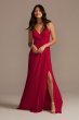 Tall Knotted Jersey A-Line Bridesmaid Dress 4XLF20556