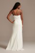 Beaded Stretch Crepe Halter Sheath Wedding Dress Collection AP2E209212