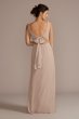 Chiffon Sleeveless Tie-Back Bridesmaid Dress F20555
