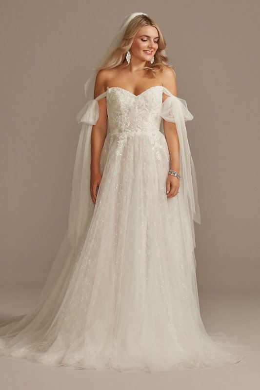 Convertible Straps Tall Bodysuit Wedding Dress 4XLMBMS251246