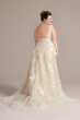 Organza A-Line Plus Size Wedding Gown 8MS251257