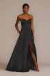 Charmeuse Strapless A-Line Bridesmaid Dress GS290109