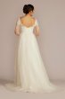 Lined Bodice Long Sleeve Wedding Dress SLLBWG4036