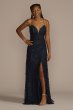 Glitter Illusion Lace A-line Dress with Pockets D24NY22622