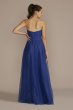 Off-the-Shoulder Glitter Tulle Ball Gown D24NY23014