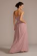 Chiffon Gathered Bodice Bridesmaid Dress F20476