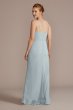 Chiffon Ruffle High-Low Bridesmaid Dress F20510