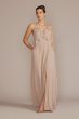 Chiffon Ruffle Empire Waist Bridesmaid Dress F20557