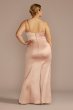 Stretch Satin Spaghetti Strap Bridesmaid Dress F20675