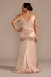 Stretch Satin Ruched Mermaid Bridesmaid Dress GS290139