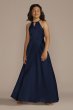 Charmeuse High-Neck Junior Bridesmaid Dress JB9955