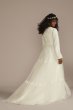 High Neck Beaded Lace A-Line Modest Wedding Dress MSLMS251209