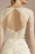 Recycled Lace Sheer Long Sleeve Wedding Dress RWG4078