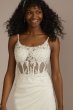 Illusion Corset Crepe Sheath Wedding Dress SDWG1150