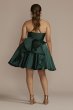 Satin A-Line Damas Dress with Back Bow WBM3246