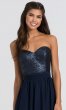 Long Strapless Bridesmaid Dress by BJ-BM-1630