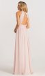 Long High-Neck Bridesmaid Dress BLF-1161