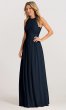 Long High-Neck Bridesmaid Dress BLF-1161