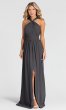 Chiffon Long Bridesmaid Dress BLF-1274