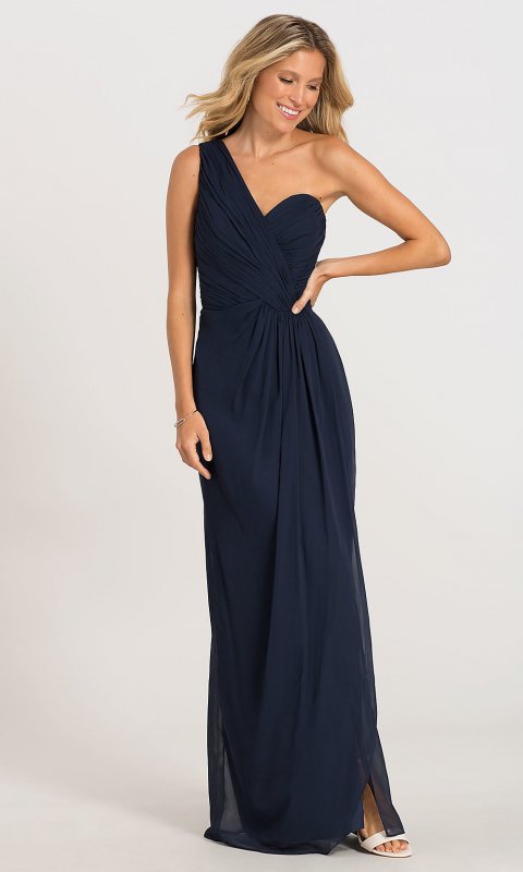 One-Shoulder Bridesmaid Dress DG-D-2905